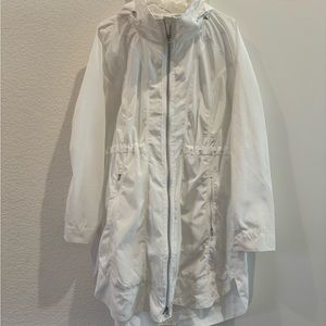 Athleta anorak windbreaker - hardly worn. White, tall Large.